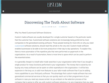 Tablet Screenshot of lspst.com